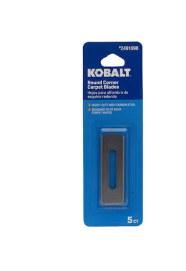 9mm Carbon Steel Utility Razor Blade 5-Pack K505