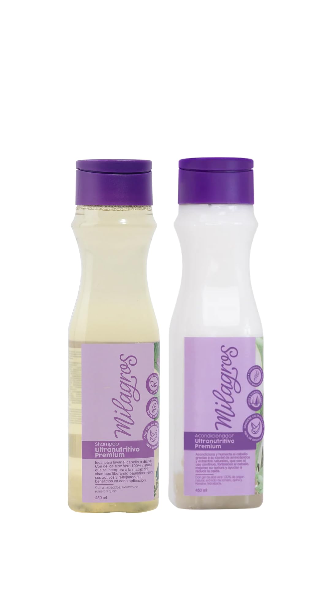 Sulfate-Free Shampoo & Conditioner Set with Coconut Oil 2 x 500 ml C7912