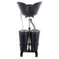 Portable Electric Pump Shampoo Bowl with 2 Buckets X509985