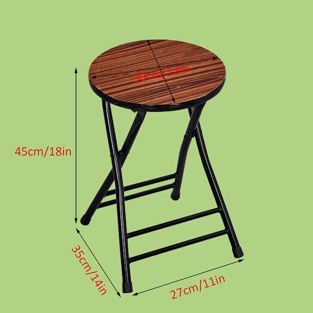 18 Inch Round Backless Folding Bar Stool P6091