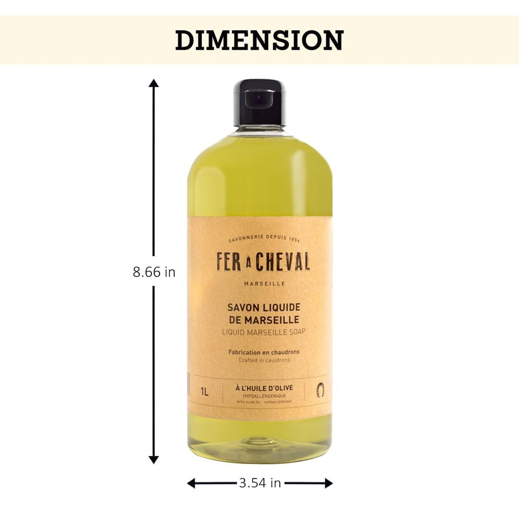 Organic Olive Oil Liquid Soap 1 L, 2 Pack E138409