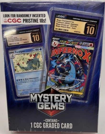 Pokemon Mystery Gems 1 CGC Graded Card J632935