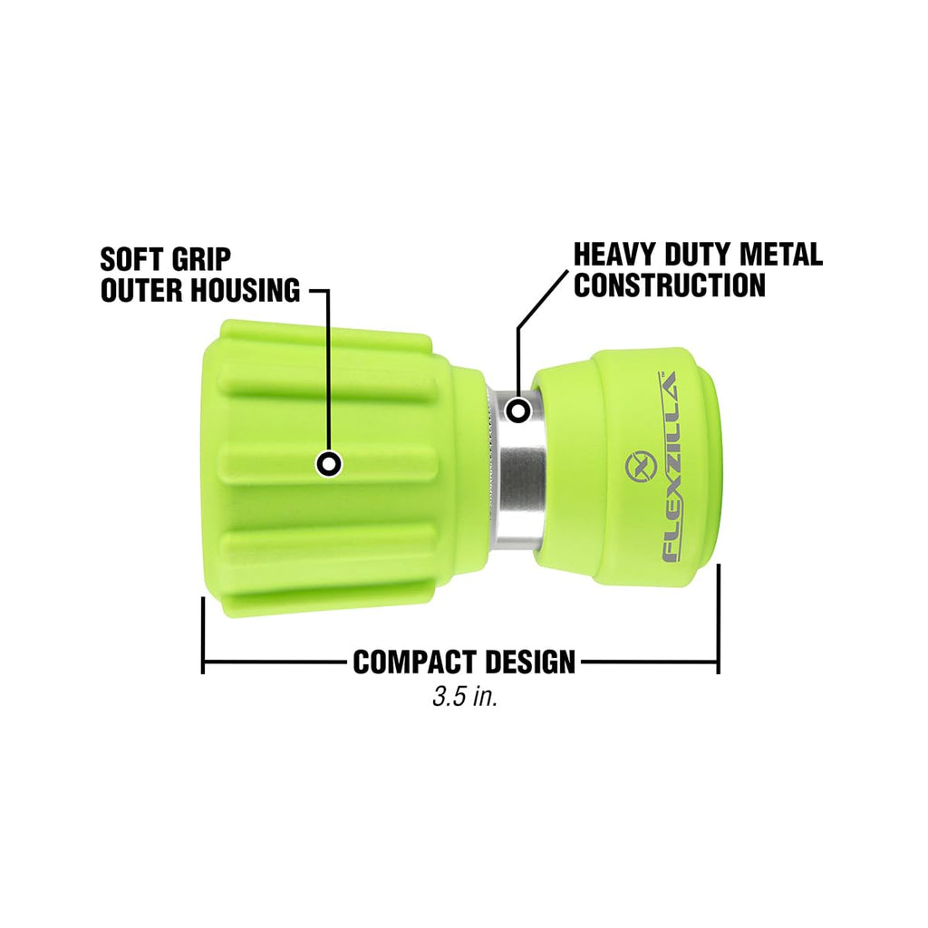 3/4 in. x 100 ft. Drinking Water Safe Garden Hose & Twist Action Nozzle E860291