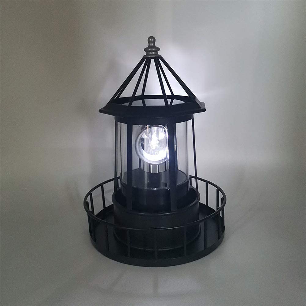 Solar Powered Lighthouse Garden Decoration Q37165