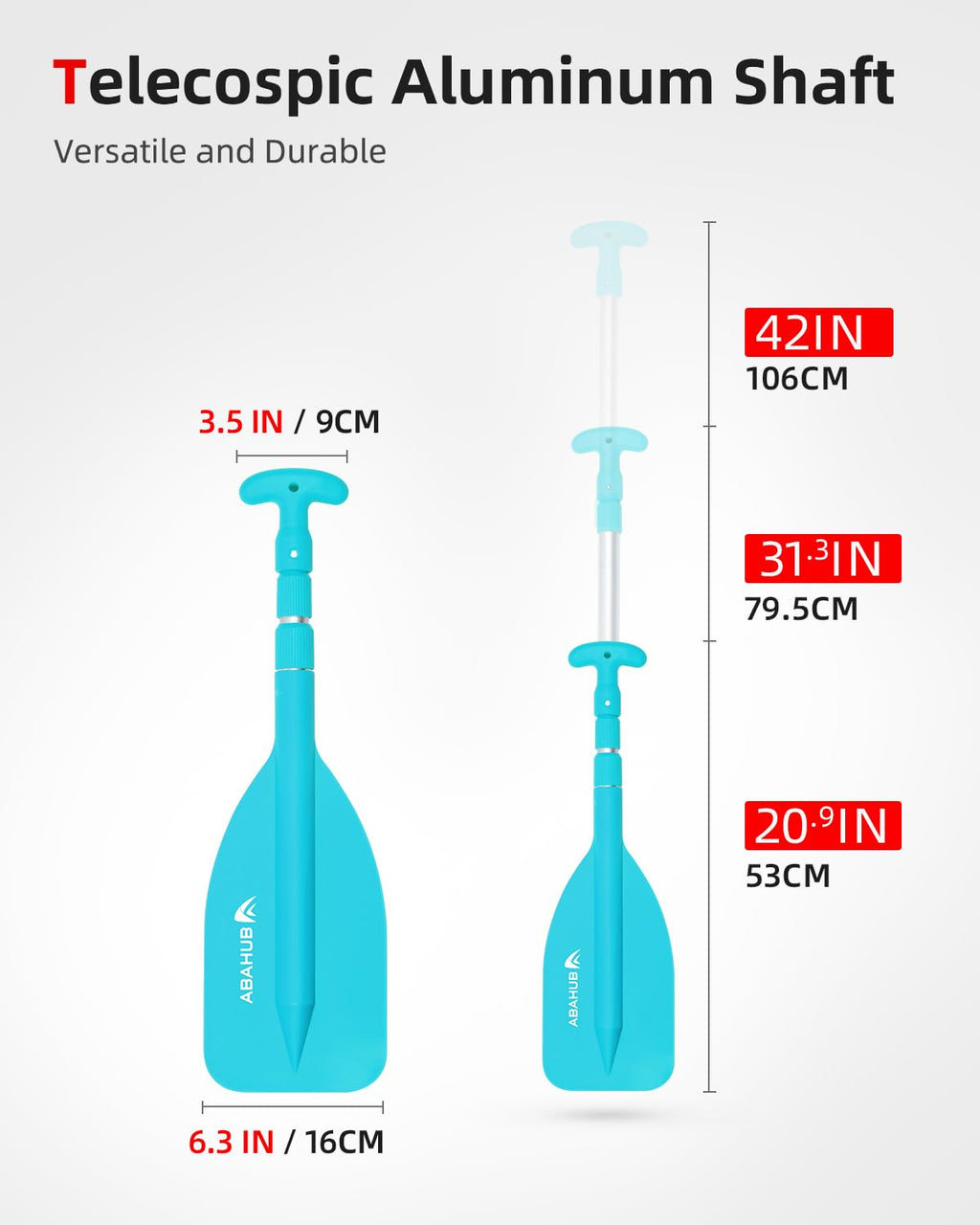 Telescoping Emergency Paddle 21''-42'' O4225