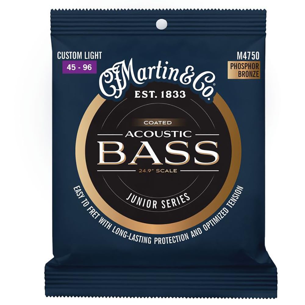 Coated Short Scale Acoustic Bass Strings R24921