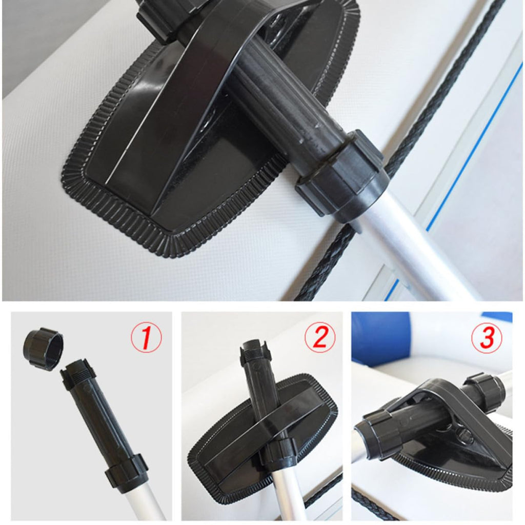 2pcs Kayak Paddle Set Aluminum Alloy Telescopic Shaft D58196