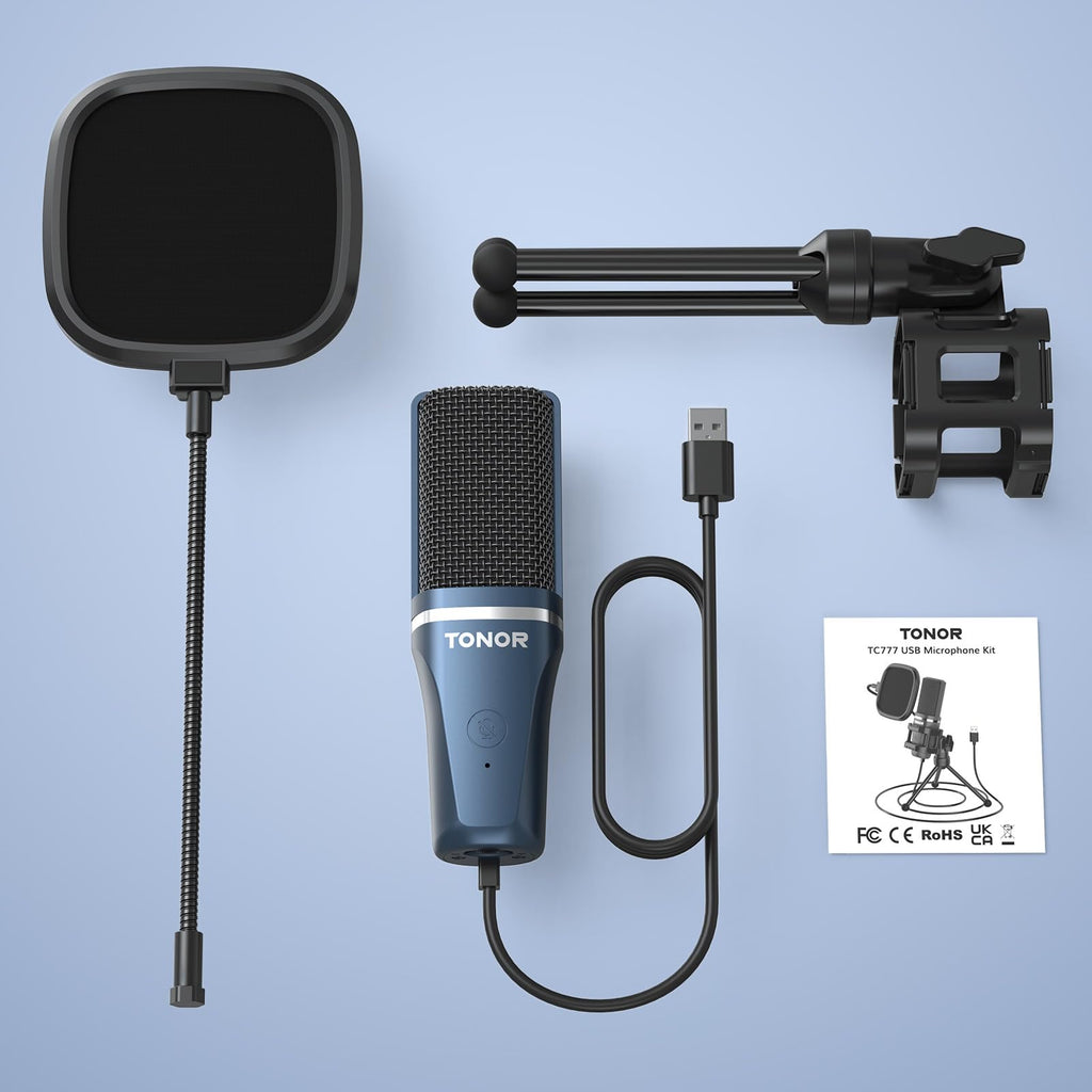 USB Cardioid Condenser Podcast Microphone N1415