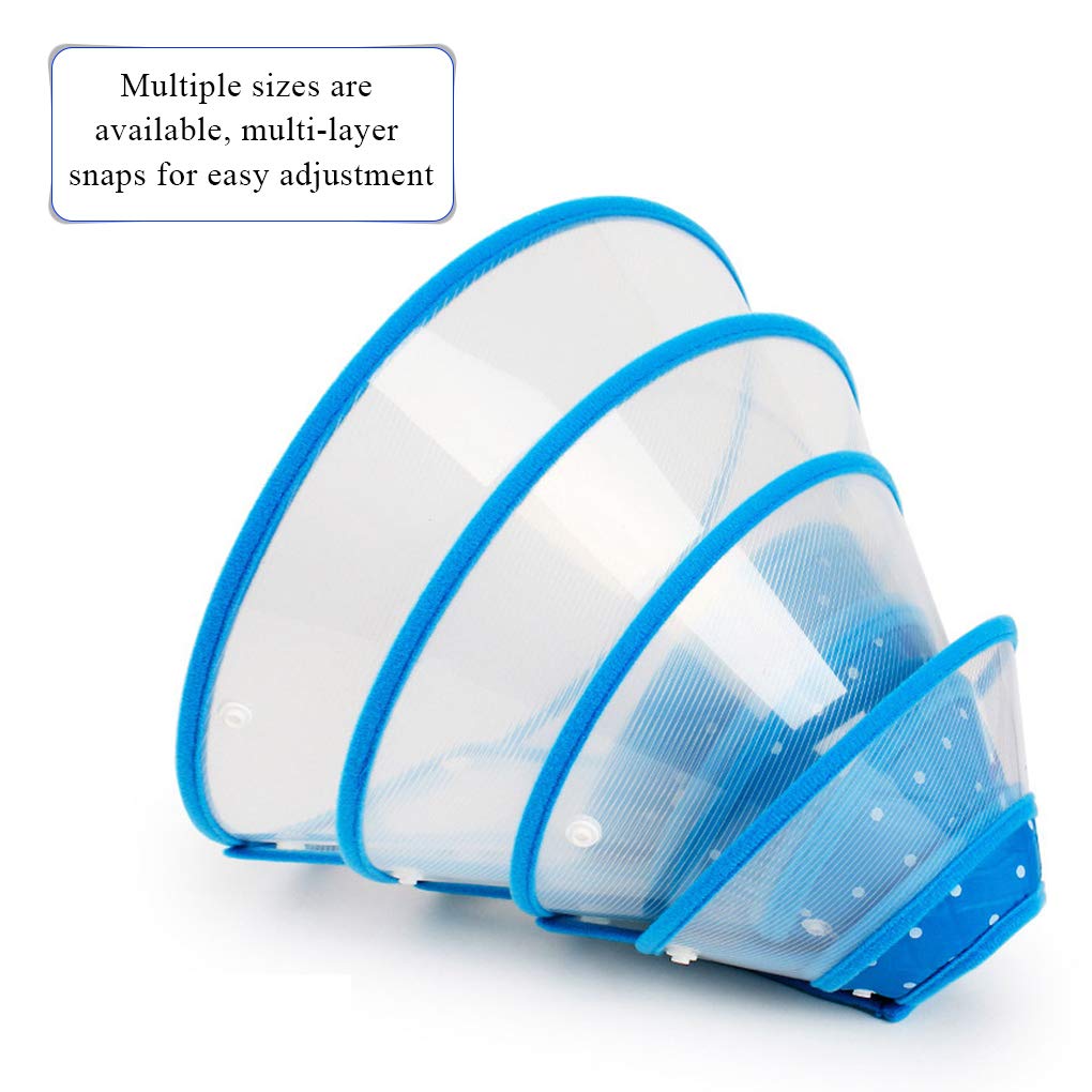 Adjustable Clear Padded Dog Cone U598645