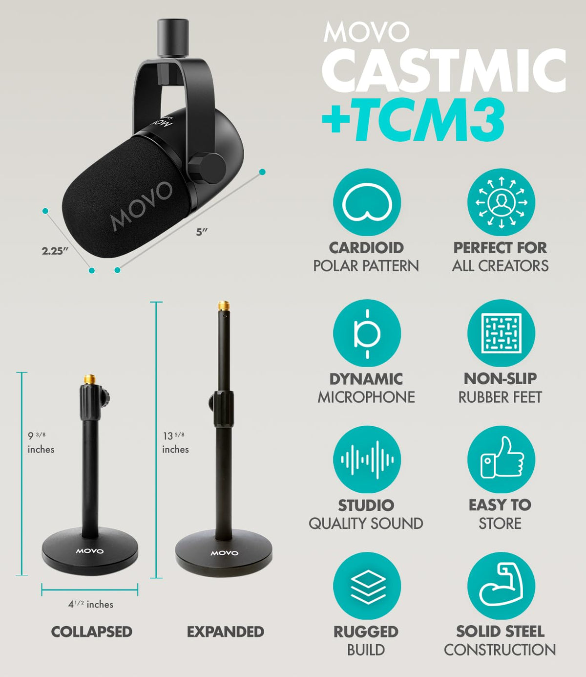 Portable Podcast Equipment Bundle H5813