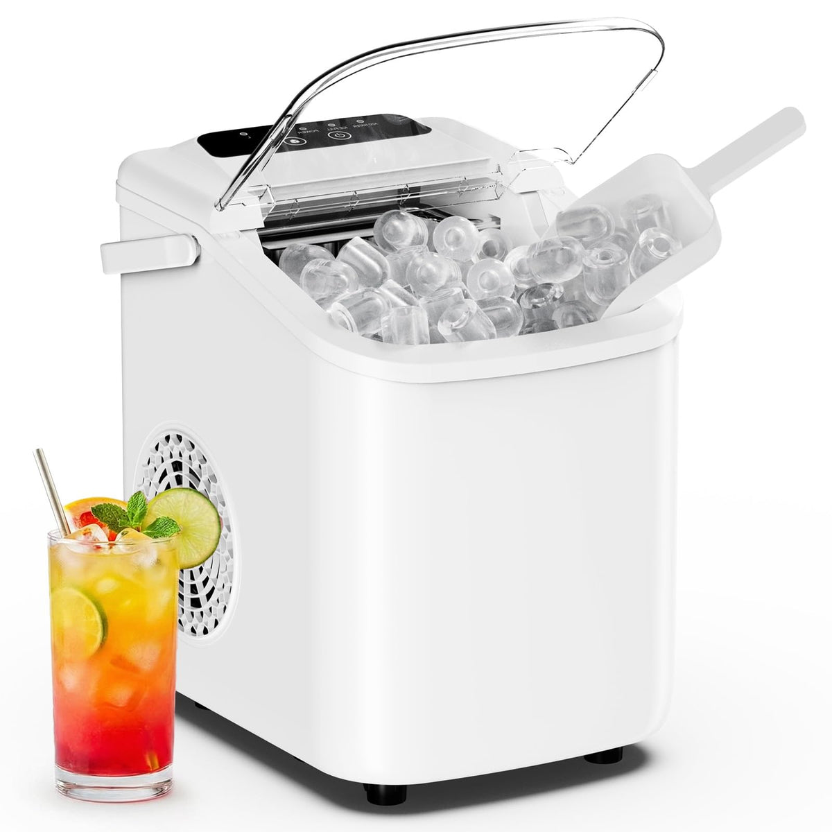 Countertop Ice Maker with Portable Handle S62265