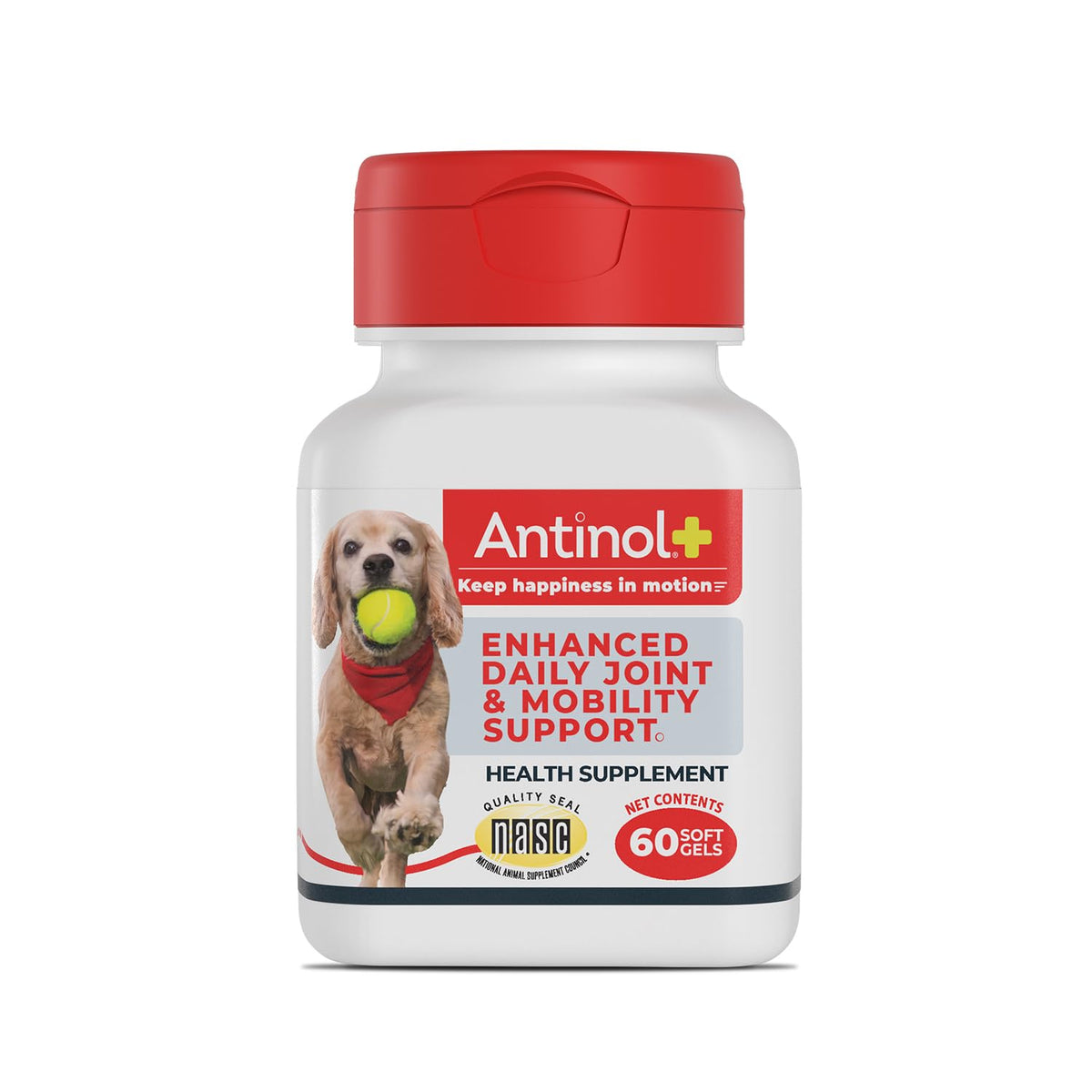 Hip & Joint Supplement for Dogs, 60 Soft Gels X5193