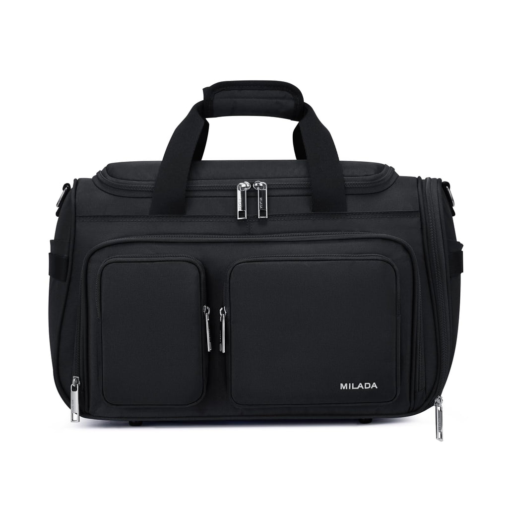 Lightweight Foldable Underseat Carry On Luggage Black F40490