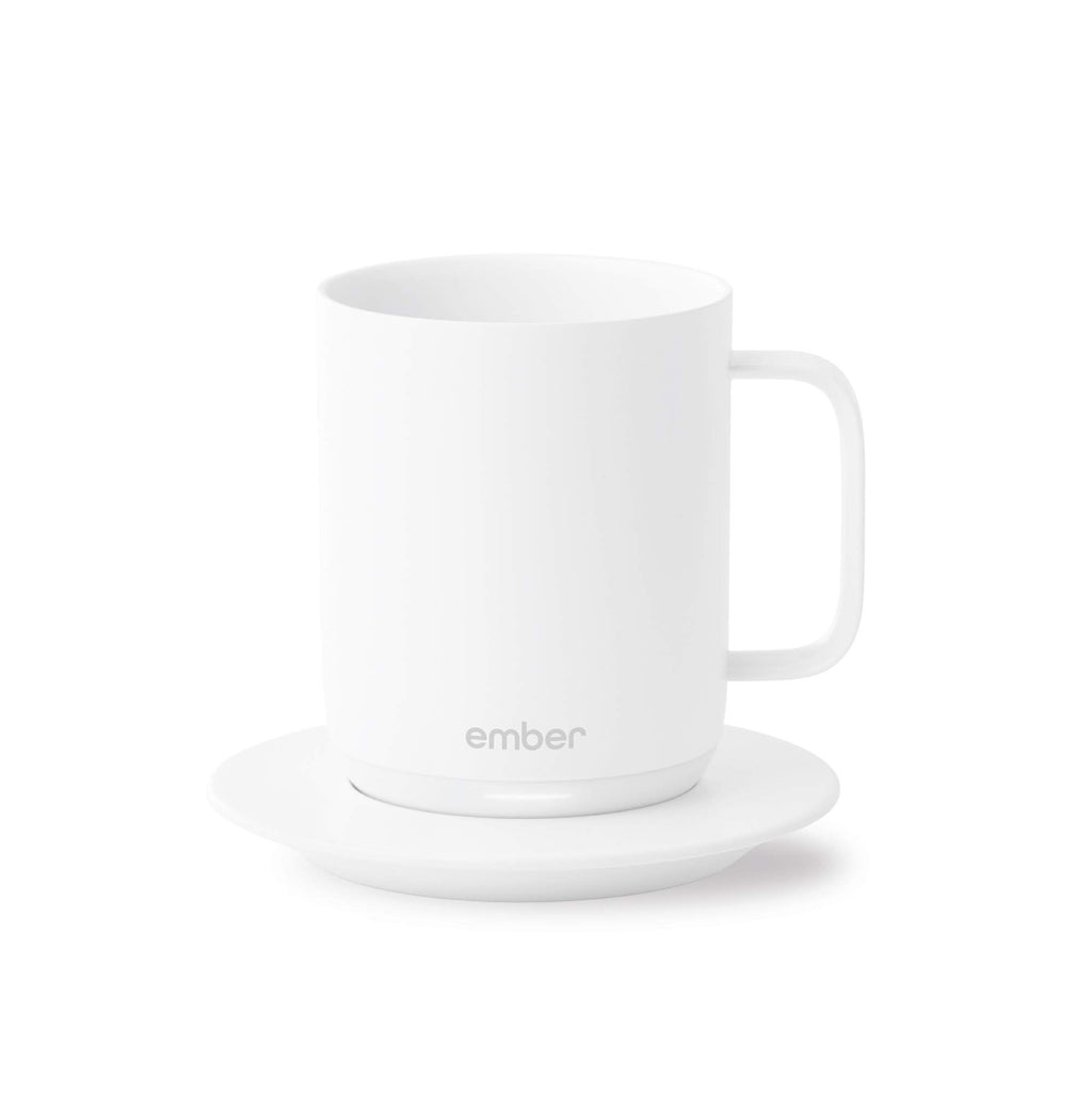 White 10 Ounce Temperature Control Smart Mug U16269
