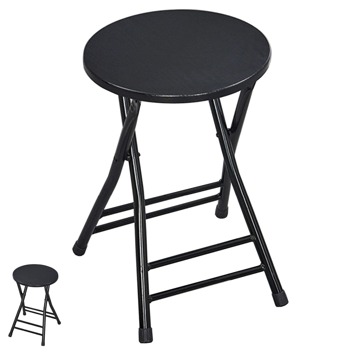 18 Inch Round Backless Folding Bar Stool P6091