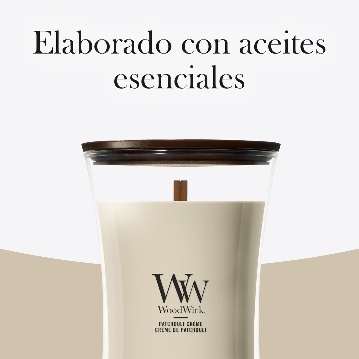 Scented Candle with Crackling Wick Up to 130 Hours H9403