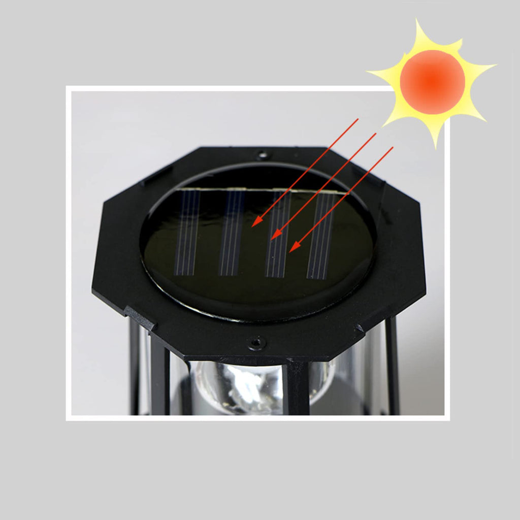 Solar Powered Lighthouse Garden Decoration Q37165