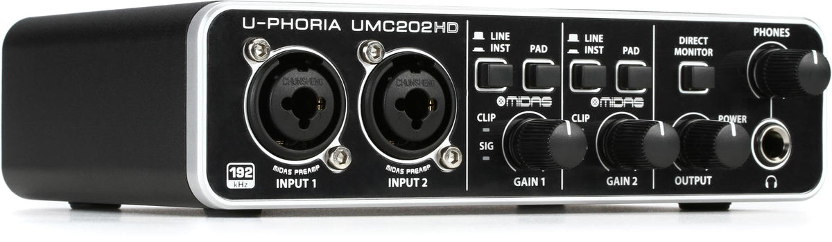 2x2 USB Audio Interface with Mic Preamplifiers X9717