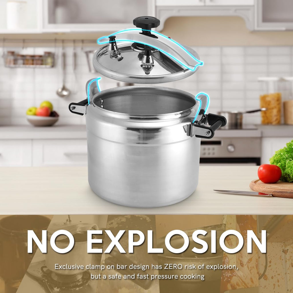 26 Quart Aluminum Stovetop Pressure Cooker T855