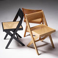 Teal Wood Folding Chair with Backrest E668