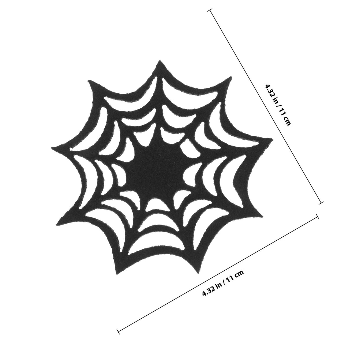 Halloween Spider Web Coasters Set U2120