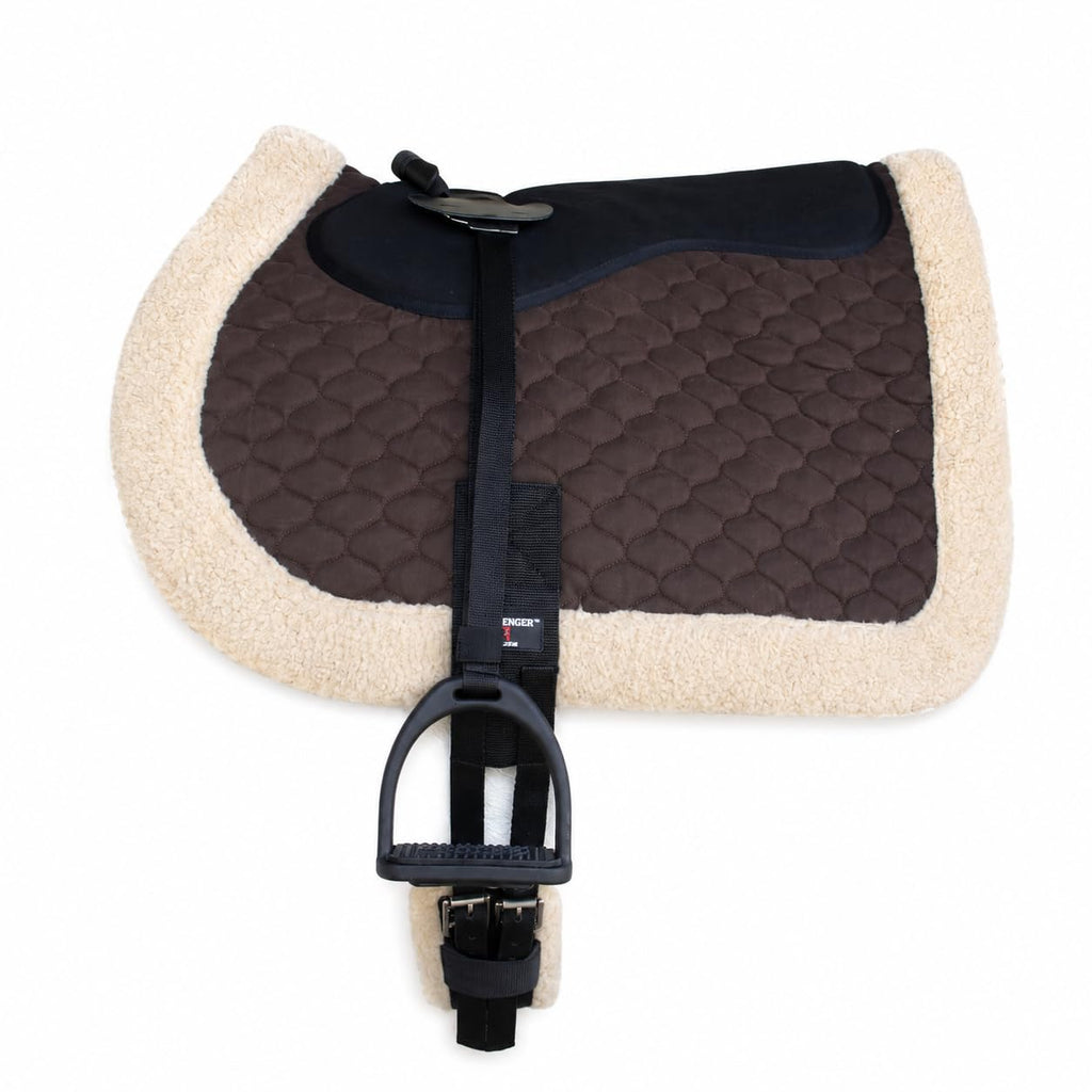 Black Quilted Bareback Pad A386832