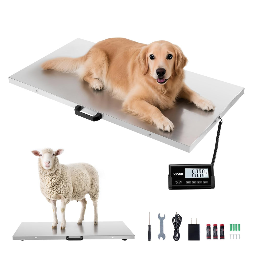 Digital Shipping Scale 660 lbs with LCD Display Y828444