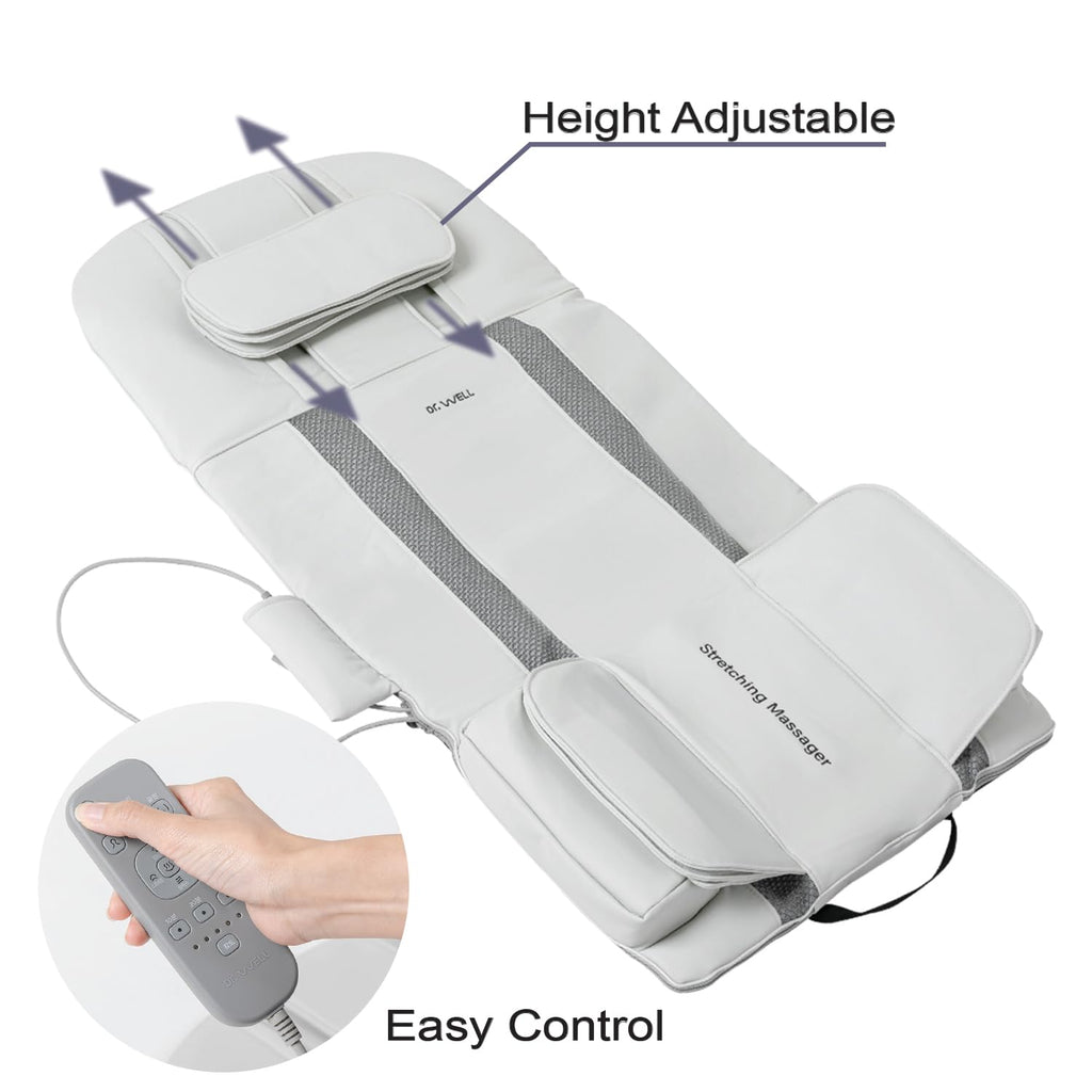 Full Body Stretching Massage Mat, 26 Air Cells, 7 Modes B403969