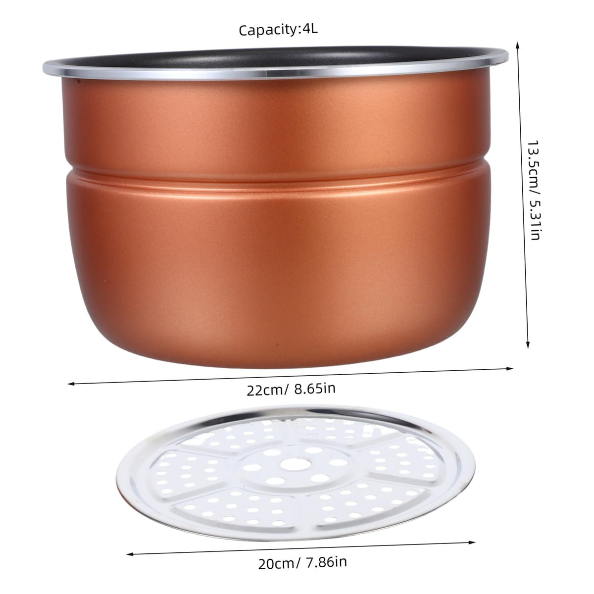 Aluminum Alloy Rice Cooker Inner Pot G252