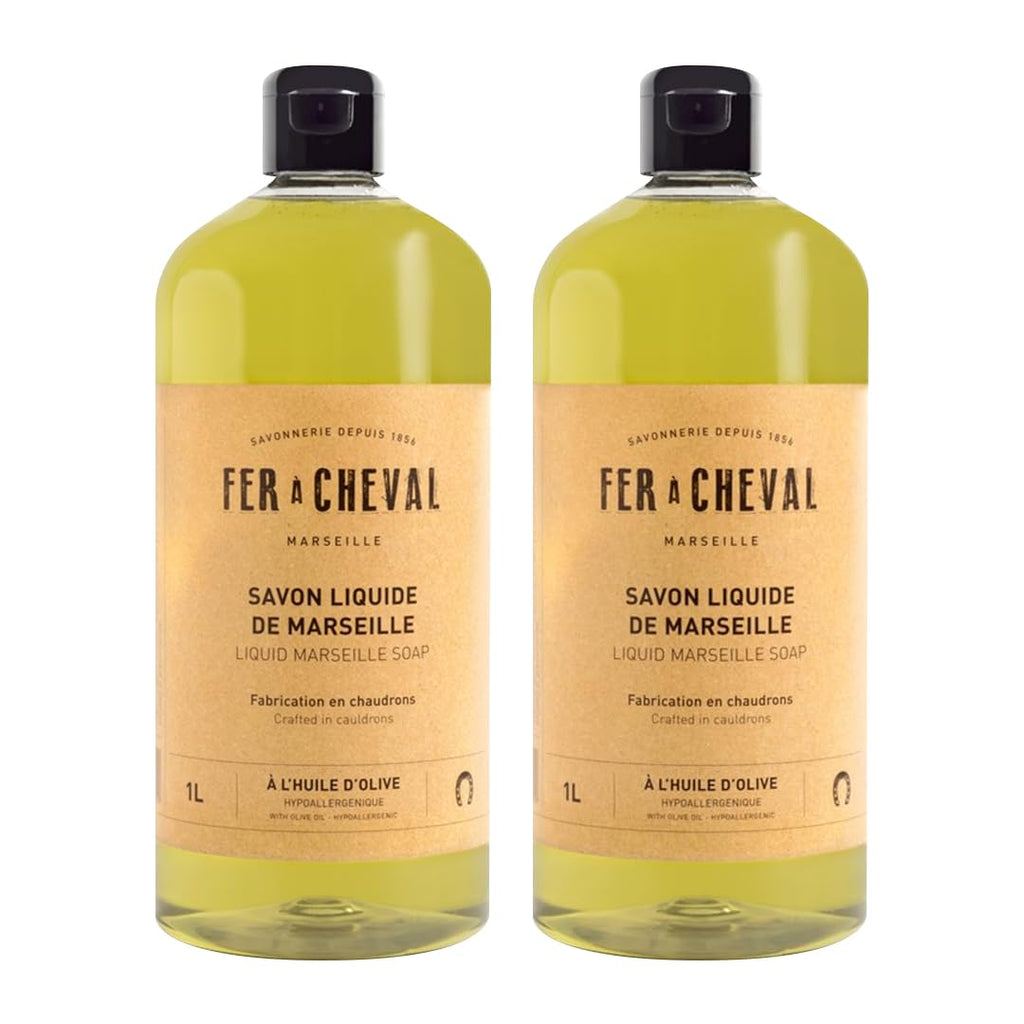 Organic Olive Oil Liquid Soap 1 L, 2 Pack E138409