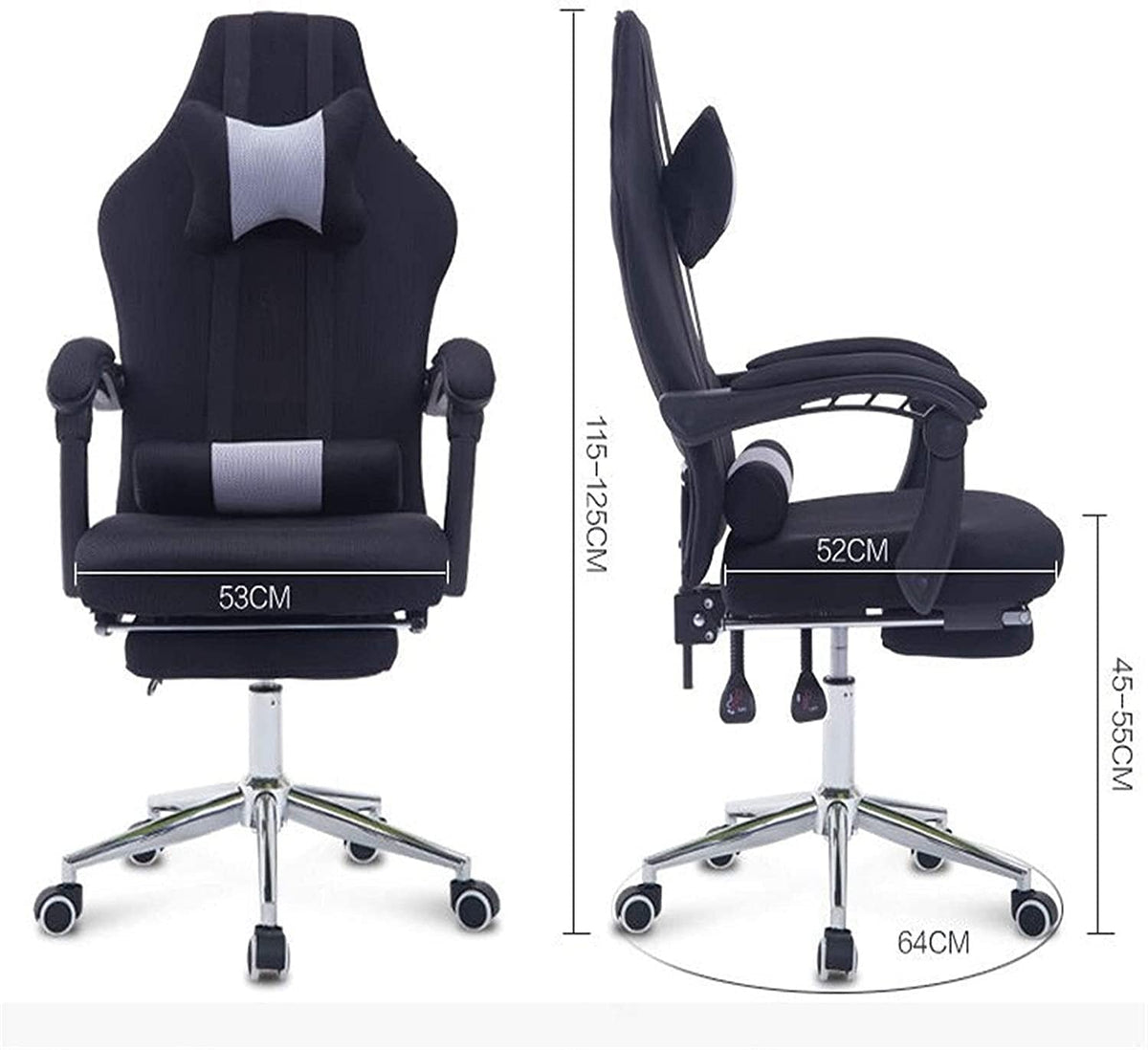 Orange Ergonomic Mesh Office Chair F3517