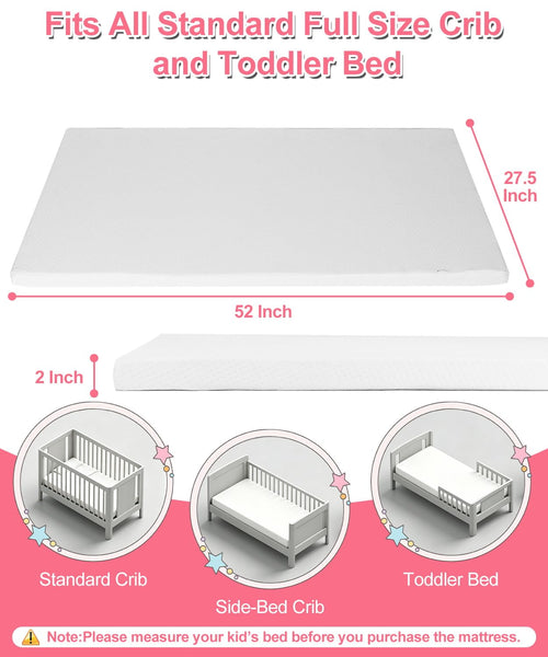 2'' Full Size Crib Mattress G248