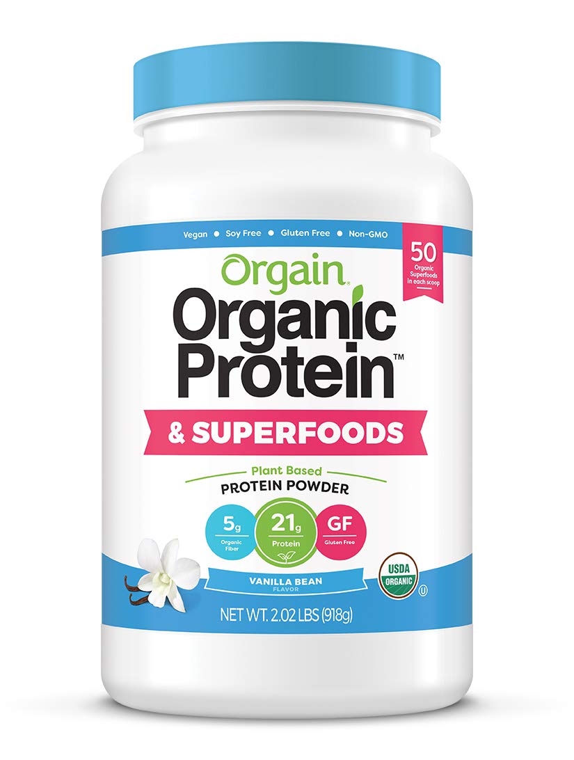 Organic Vegan Protein Powder + Greens Vanilla Bean R24212