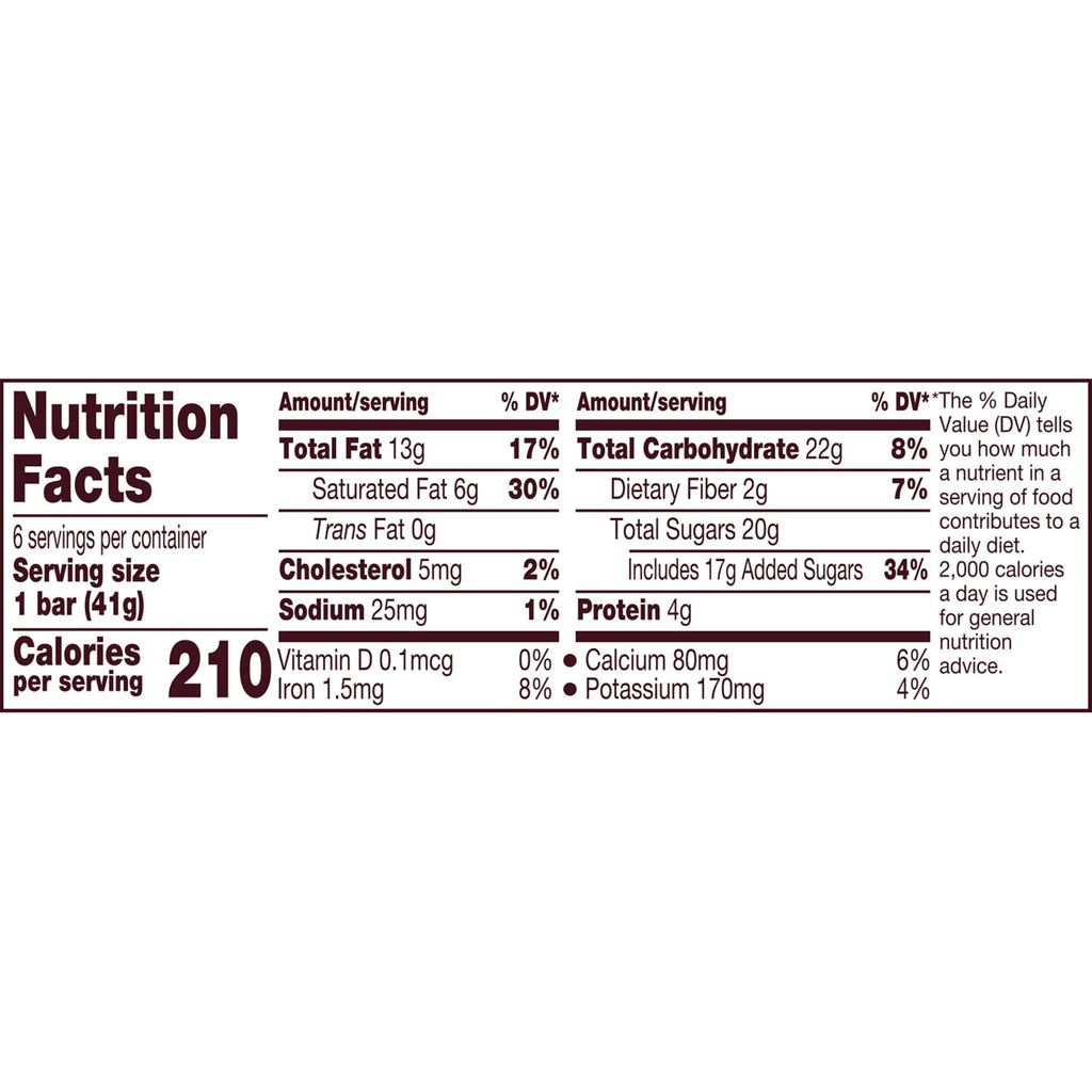 Milk Chocolate with Whole Almonds Candy Bars 1.45 oz 6 Count D748668