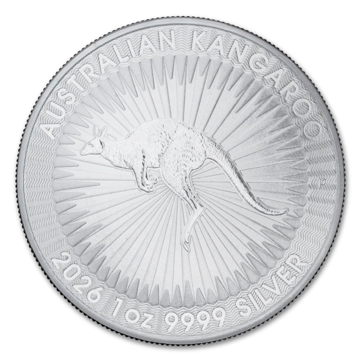 1 oz Australian Silver Kangaroo Brilliant Uncirculated T3800