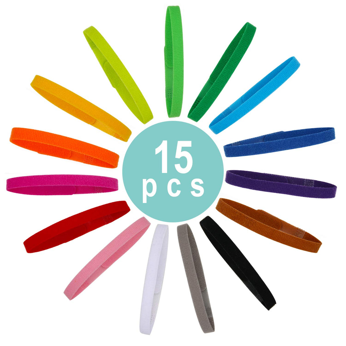 15 Pcs Soft Newborn Pet ID Bands E2426