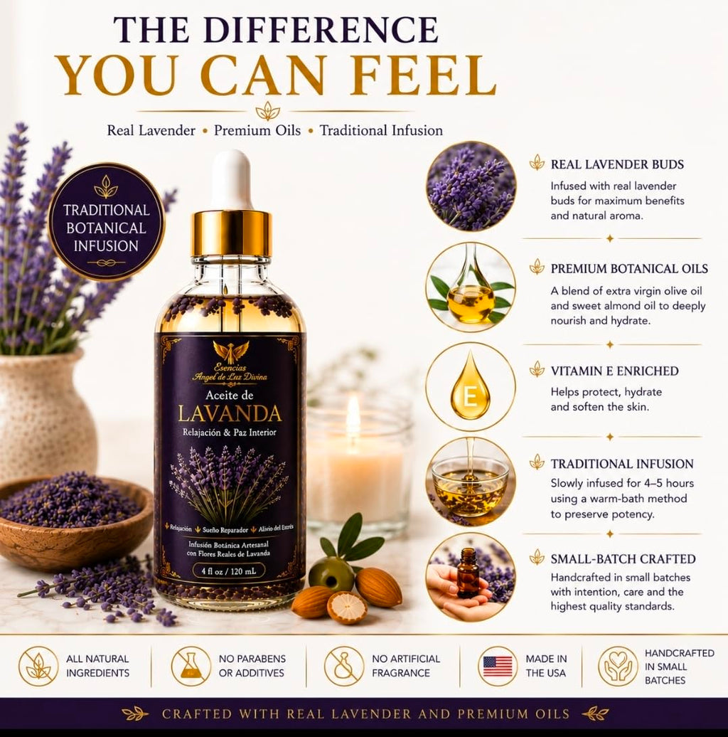 Lavender Body Oil 4 Fl Oz O74134
