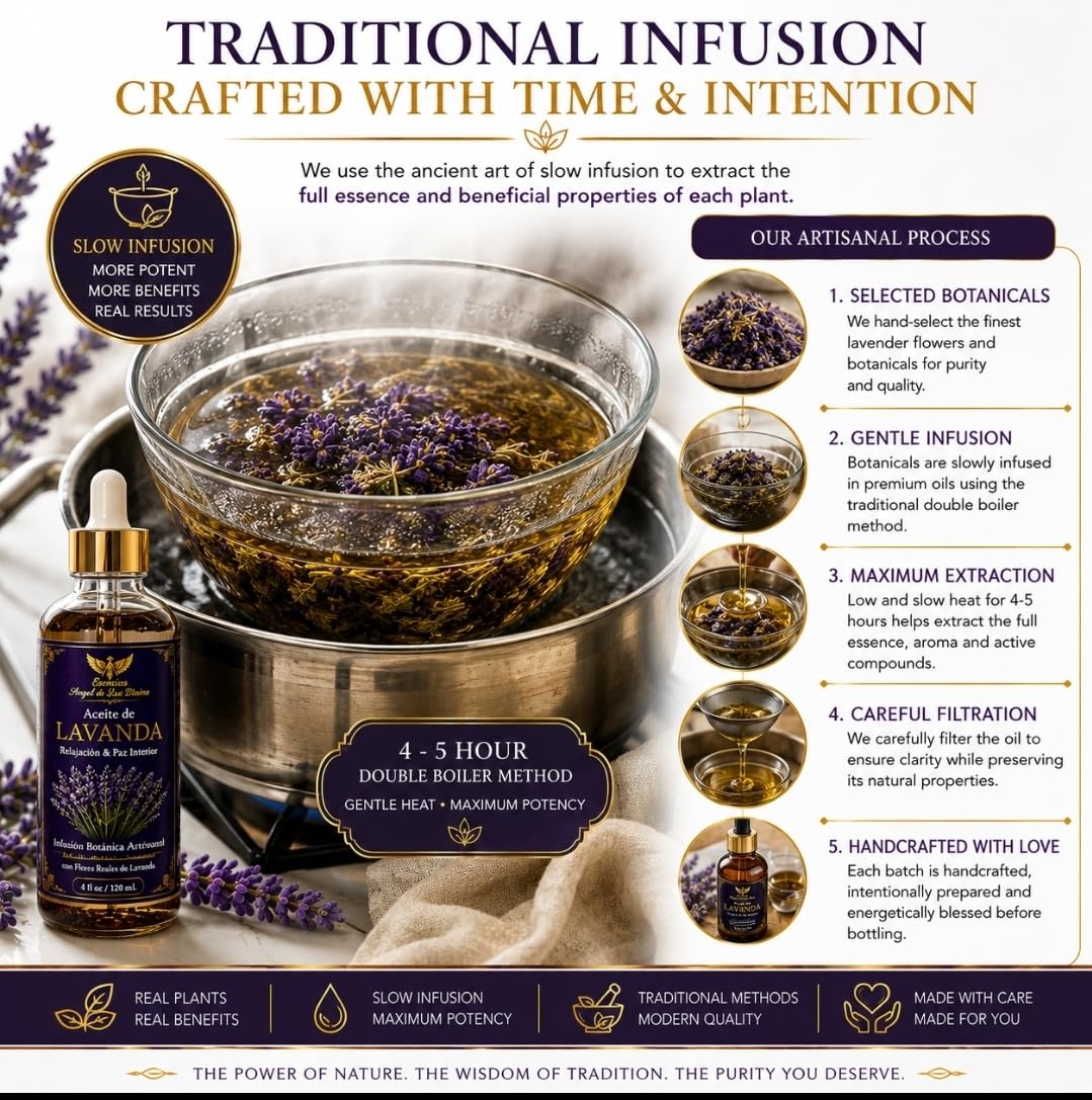 Lavender Body Oil 4 Fl Oz O74134