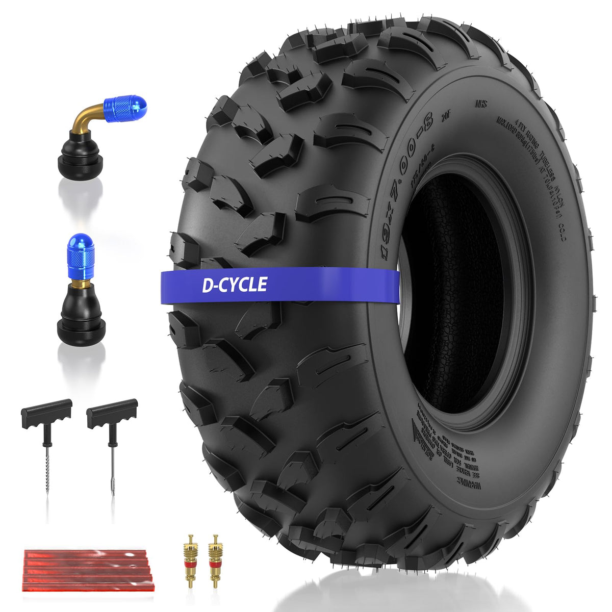 19x7-8 ATV UTV Tubeless All-Terrain Tire T796273