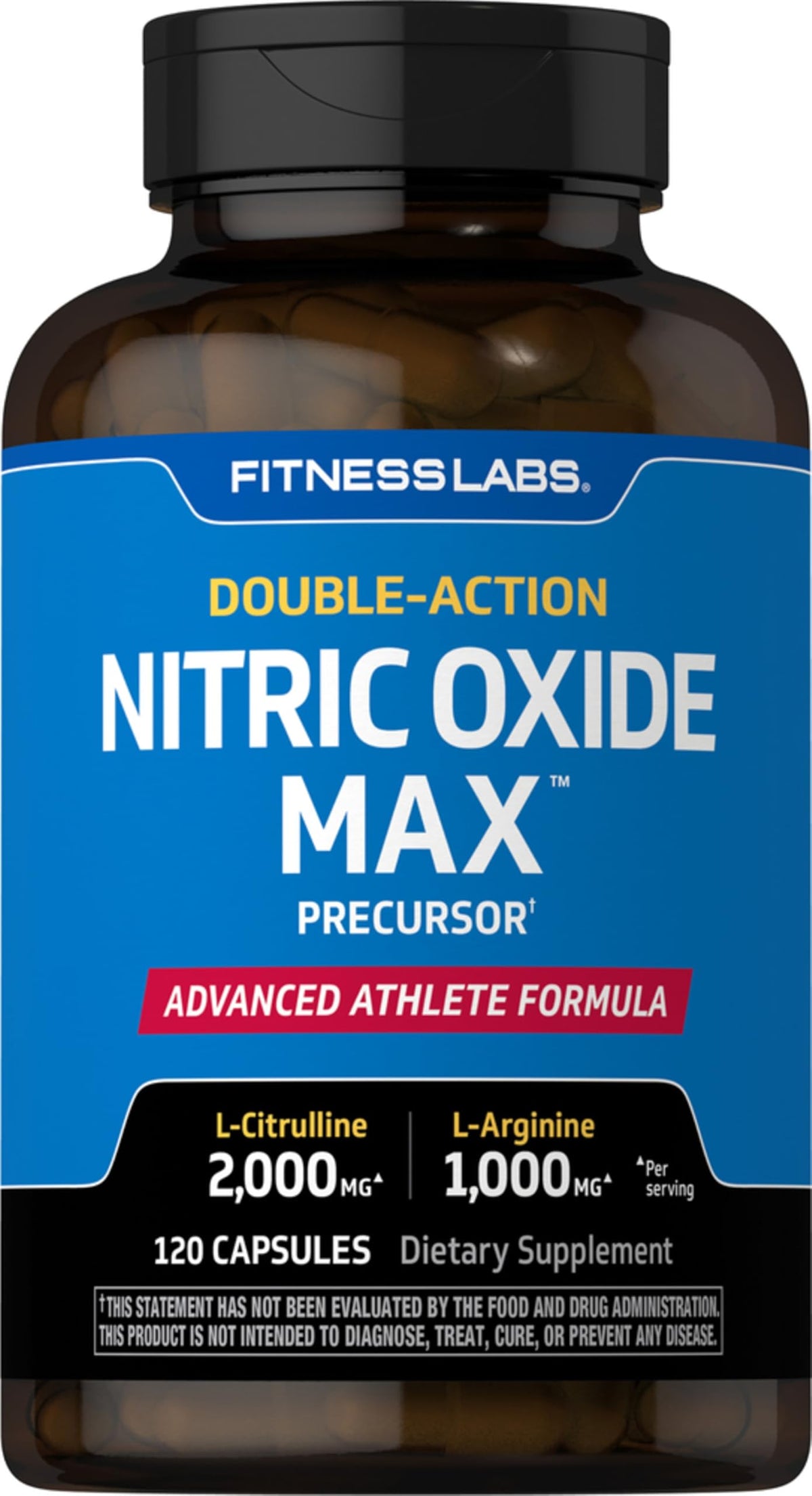 3000mg 120 Capsules Nitric Oxide Supplement with L Arginine and L Citrulline D6042