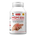 MSM 500 Organic Sulfur Supplement, 60 Capsules L910
