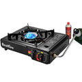 Portable Dual Fuel Single Burner Camping Stove E4478