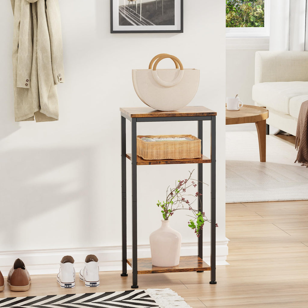 3 Tier End Table with Storage Shelves G553
