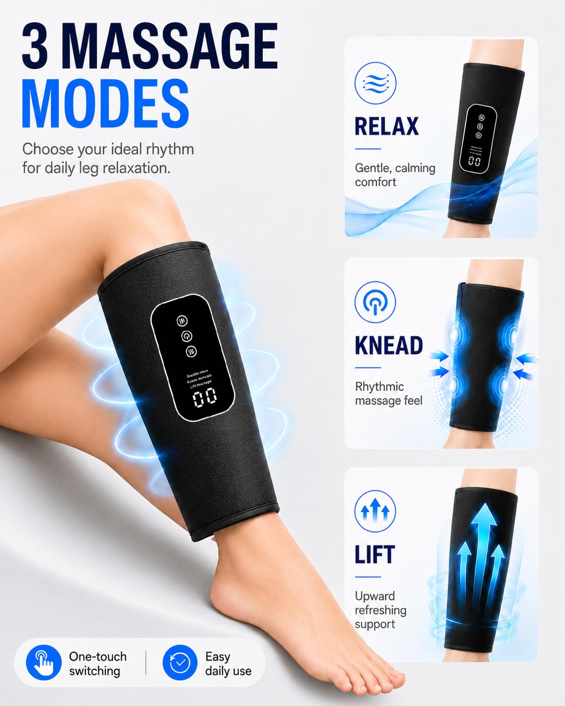 Cordless Leg Massager with Heat U986155