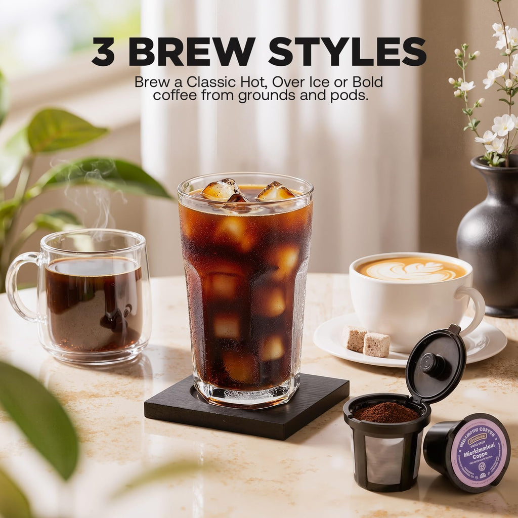Single Serve Coffee Maker with Bold Brew E82933