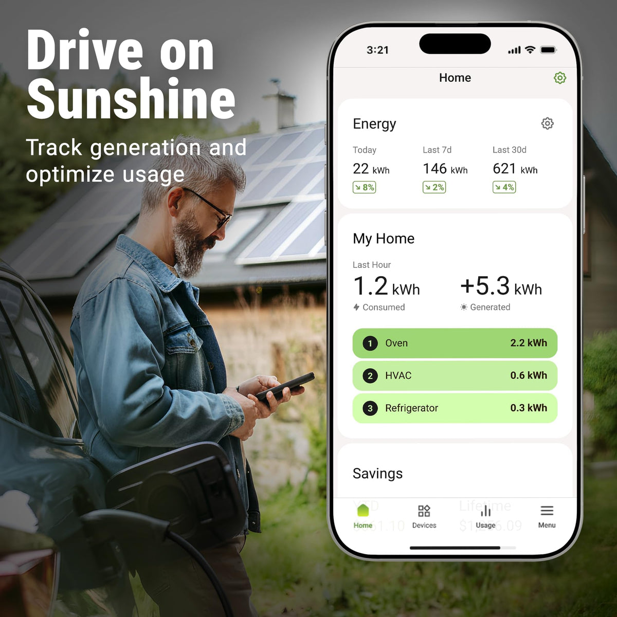 Energy Monitor with 8 Sensors and 2 Smart Plugs N90799