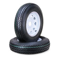 Trailer Tire Wheel ST205/75D15 6PR 101L 5X4.5 White Spoke Pk2 O16189