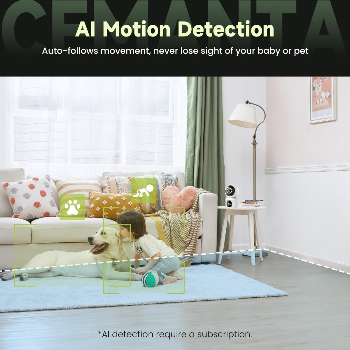 4MP Indoor Security Camera H319613