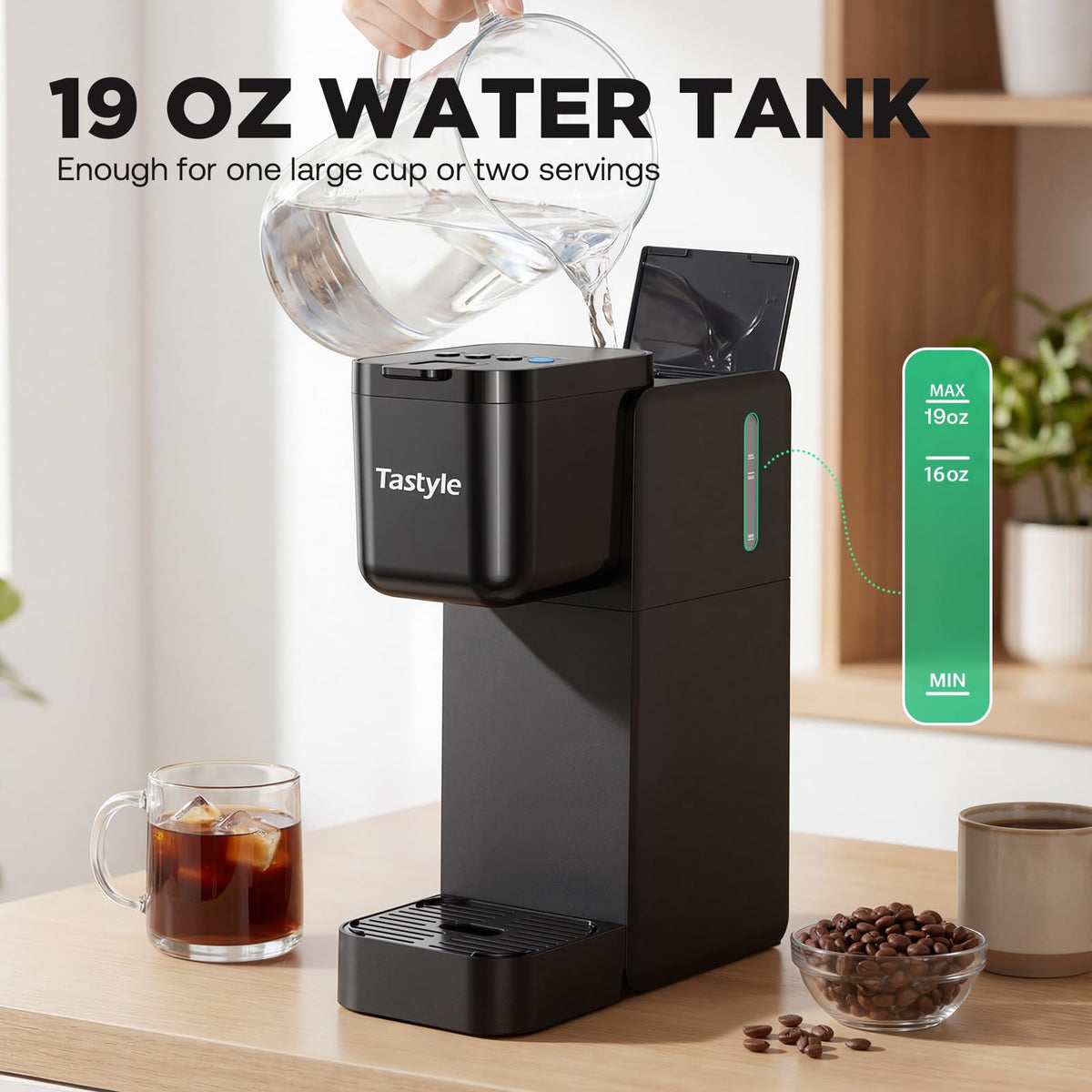 Single Serve Coffee Maker with Bold Brew E82933