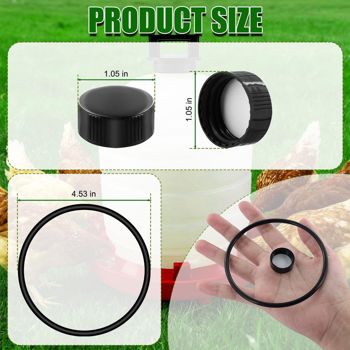 Poultry Waterer Replacement Parts Kit K37675